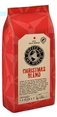 Cotw Christmas Blend 200g Hele Bønner Kaffe