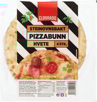Pizzabunn Porsjon Stenovn 4stk 280g Eldorado