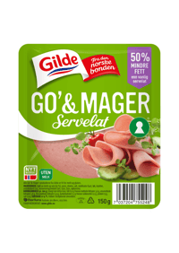 Gilde Go' & Mager Servelat 150g