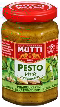 Pestosaus m/Grønne Tomater 180g Mutti