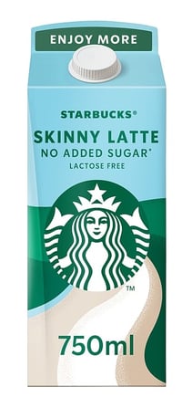 Skinny Latte 750ml Starbucks