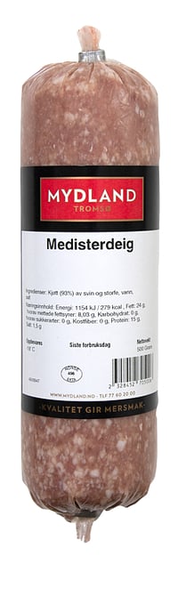 Medisterdeig 500g Fryst Mydland
