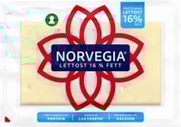 Norvegia Lett 16% Ca1kg Tine