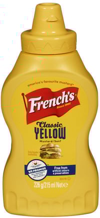 French's Classic Yellow Mustard 8x226g