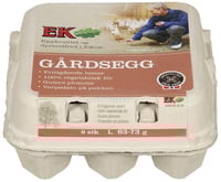 Gårdsegg l 9stk Spesialitet Ek