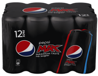 Pepsi Max 12stk x 0,33l