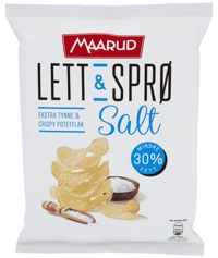 Maarud Lett & Sprø Salt 180g