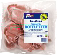 Sommerkoteletter Frys 1kg Gilde