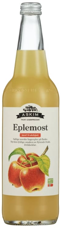 Eplemost m/Fruktkjøtt 0,7l Askim