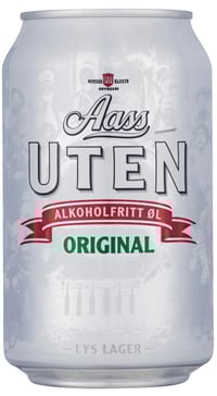 Aass uten 0,33l boks