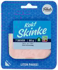 Kokt Skinke 80g Folkets