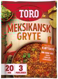 Meksikansk Gryte 189g Toro