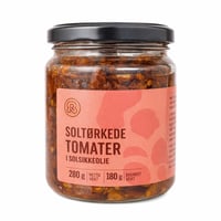 Hakkede soltørkede tomater i solsikkeolje