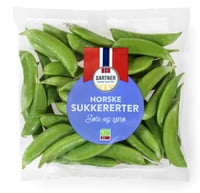 Sukkererter Runde 200g Gartner