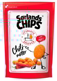 Chilinøtter Bakte 175g Sørlandschips