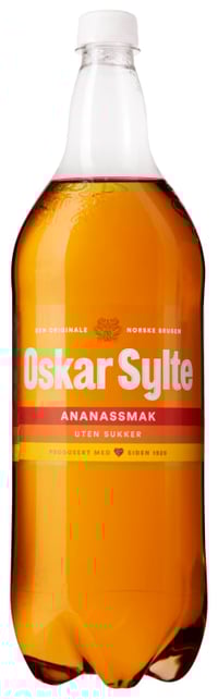 Ananasbrus Lett 1,5l flaske Oskar Sylte