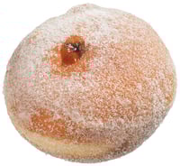 Berlinerbolle med Sviskefyll