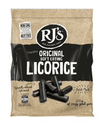 RJ Natural Licorice 200g