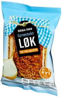 Sprøstekt Løk Glutenfri, 100 g