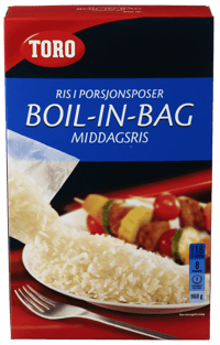 Toro Middagsris Boil In Bag 960g