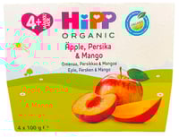 Fruit Break Eple Fersken/Mango 4mnd 4x100g