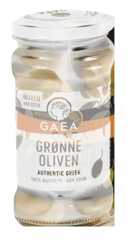 Gaea Grønn Oliven 300g