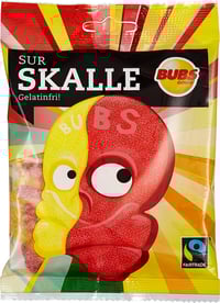 Bubs Sur Skalle 190g
