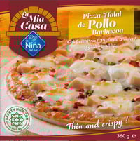 Pizza La Mia Casa Halal Chicken Bbq