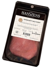 Oksekjøtt Salt Kokt Ca 250g Hanssens