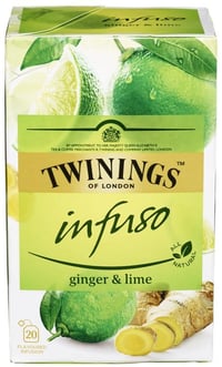 Ginger & Lime-te Infuso, 20 stk