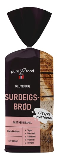Chiabrød Skåret glutenfri 500g Pure Food