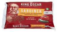 King Oscar Sardiner Tomat & Chili 106g