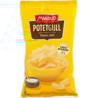 Potetgull Classic Salt 250g