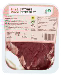 Storfe Ytrefilet 150g First Price