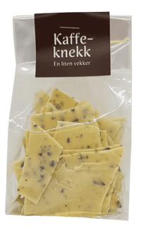 Bjørka Kaffeknekk Hvit Sjokolade 100g