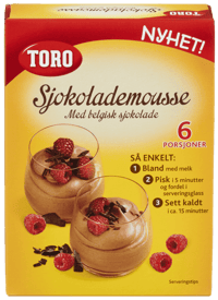Toro Sjokolademousse 94g