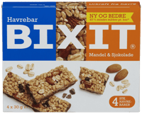 Sætre Bixit Havrebar Mandel & Sjokolade 4pk 120g