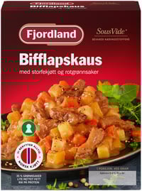 Bifflapskaus 450g Fjordland