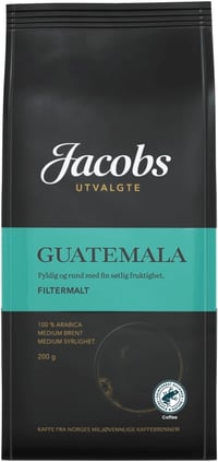 Guatemala Filtermalt 200g Jacobs Utvalgte