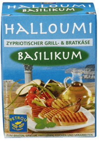 Petrou Halloumi med Basilikum 200g