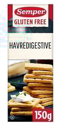 Havre Digestive Glutenfri, 150 g