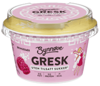 Synnøve Gresk Uten Tilsatt Sukker 150g