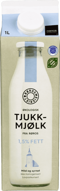 Røros Tjukkmjølk Økologisk 1l