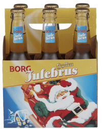 Borg Julebrus Gyllen 6stk x 0,33l