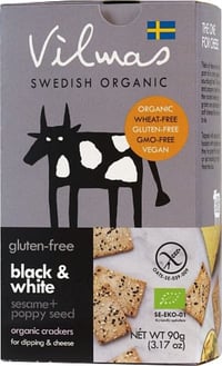 Kjeks Sesam&Valmue Gl.Fri 90g Vilmas