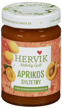 Hervik Aprikossyltetøy 325g