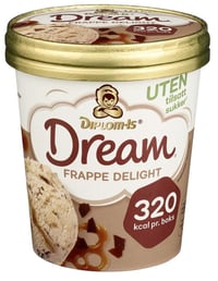 Frappe Delight Uten Tilsatt Sukker, 0,5 l