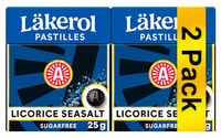Läkerol Classic Lic Seasalt 2x25 g