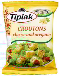 Croutons Cheese&Oregano 50g Tipiak