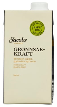 Grønnsakskraft 500ml Jacobs Utvalgte